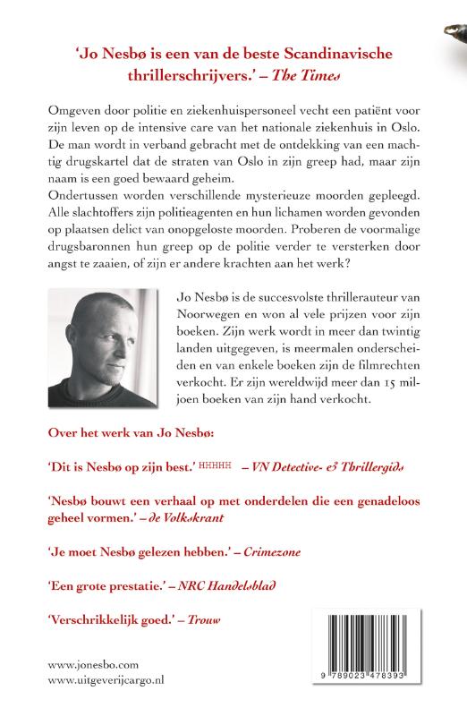 Harry Hole 10 - Politie achterkant