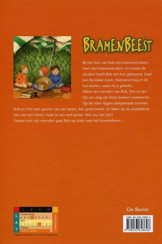 Bramenbeest achterkant