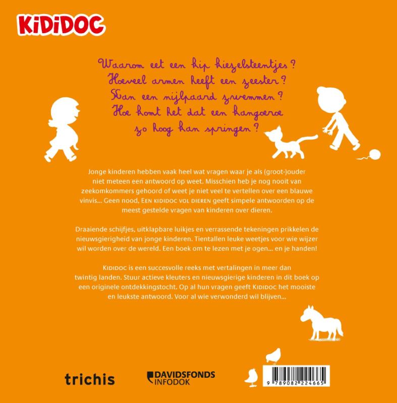 EEN KIDIDOC VOL DIEREN / Kididoc achterkant