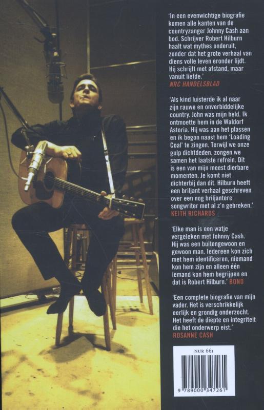 Johnny Cash achterkant