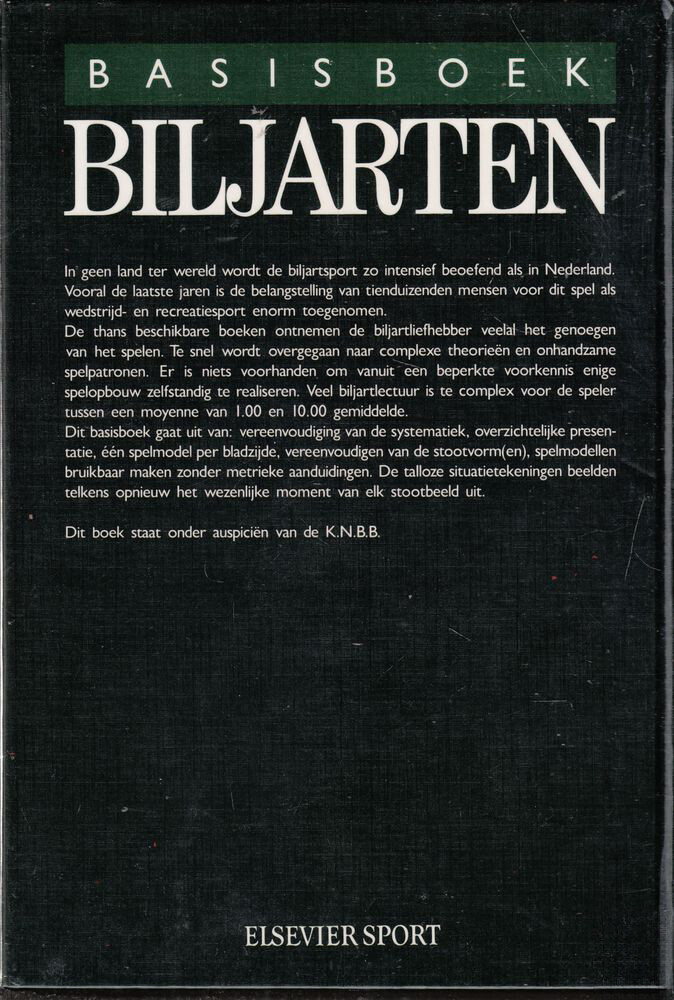 Basisboek biljarten achterkant
