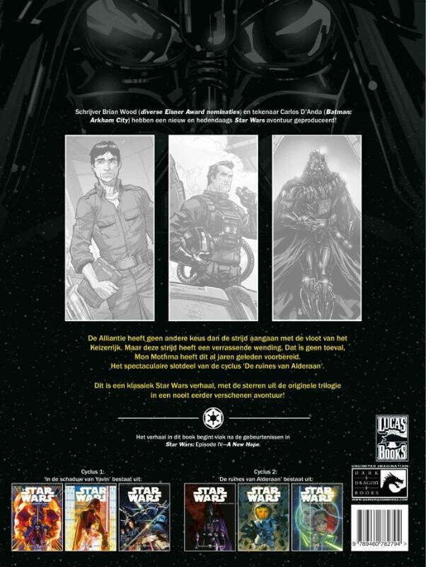De ruïnes van Alderaan / Dark Dragon Books Games collection / 3 achterkant