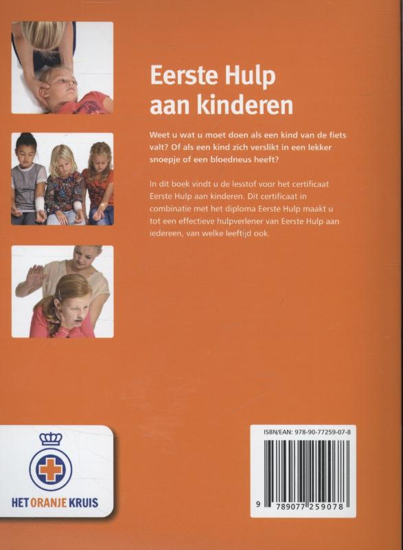 Eerste hulp aan kinderen achterkant