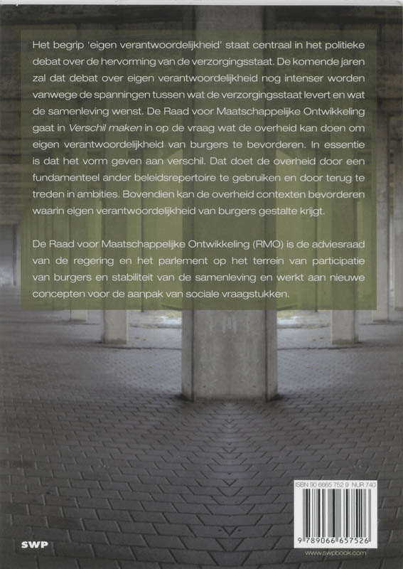 RMO advies 38 - Verschil maken achterkant