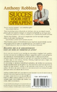 SUCCES VOOR HET OPRAPEN achterkant