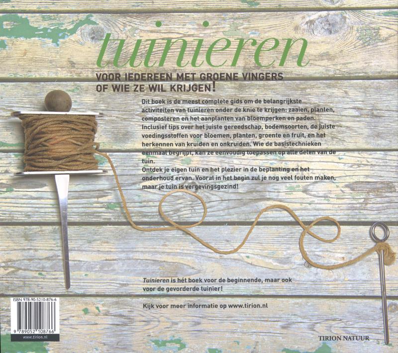 Tirion natuur Tuinieren / Tirion natuur achterkant