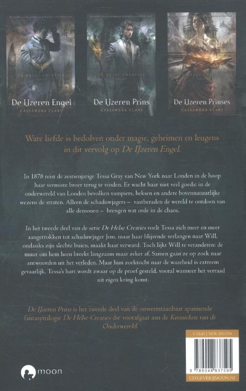 De ijzeren prins / De Helse Creaties / 2 achterkant