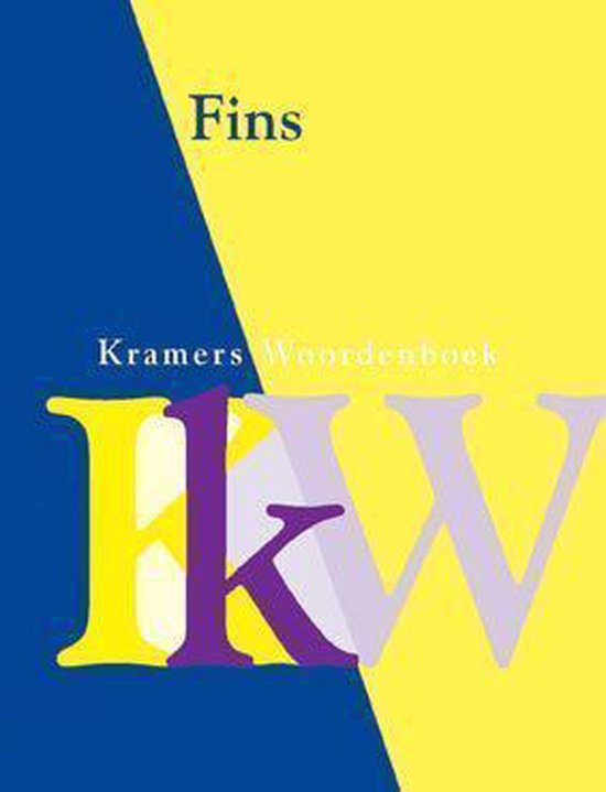 Kramers woordenboek Fins-Nederlands Nederlands-Fins