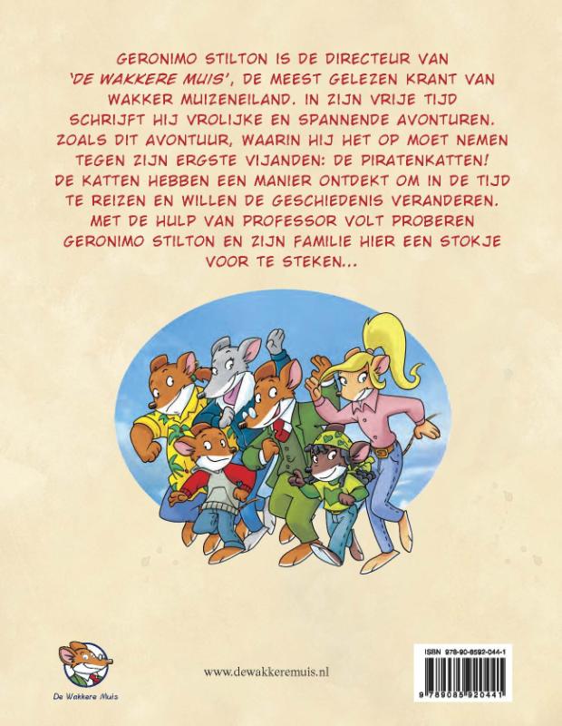 Een reis door de tijd / 1 De ontdekking van Amerika / Geronimo Stilton Een reis door de tijd / 1 De ontdekking van Amerika / Geronimo Stilton achterkant
