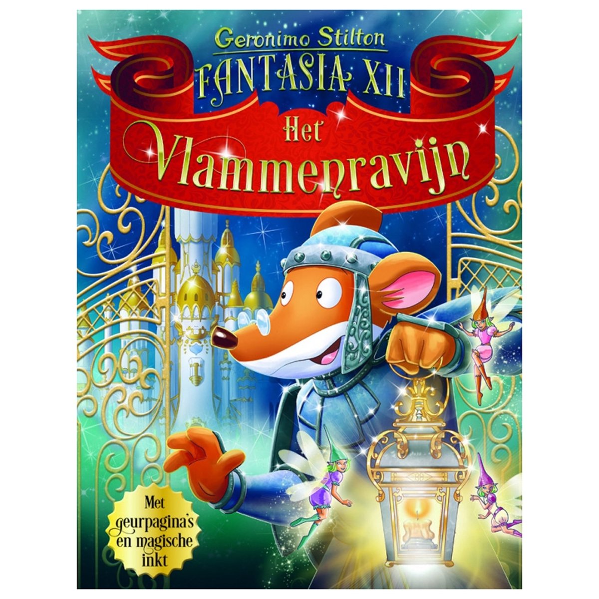 boekenbalie_9789085924319_cover Fantasia XII: Het Vlammenravijn / Geronimo Stilton-reeks / 12