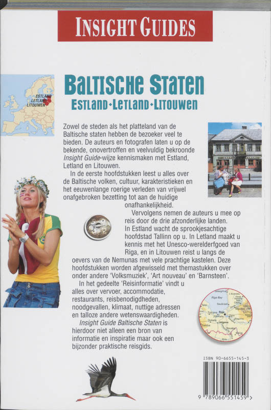 Baltische Staten / Insight guides achterkant