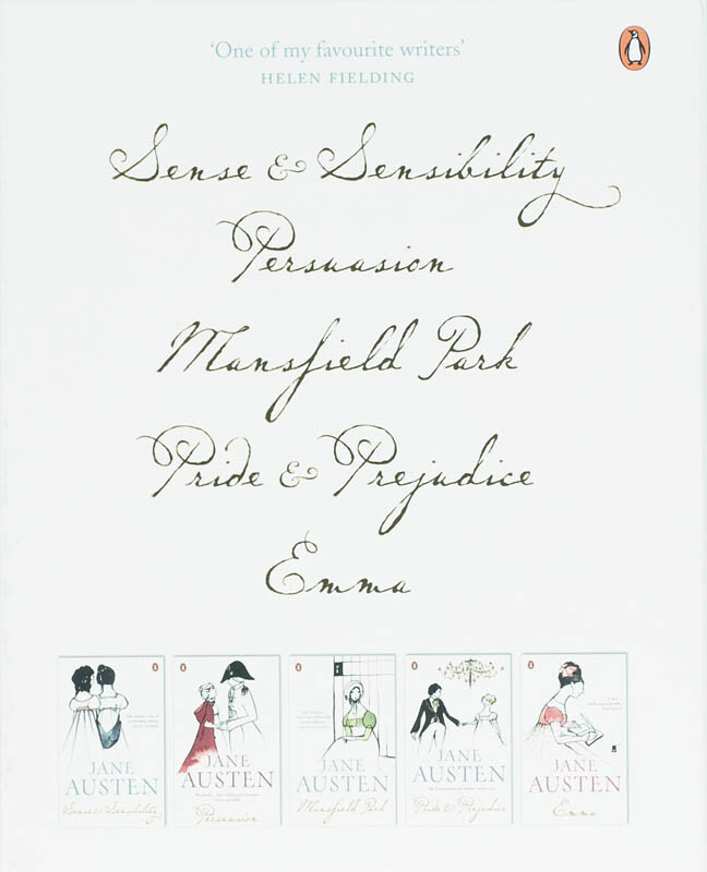 Jane Austen Box Set achterkant