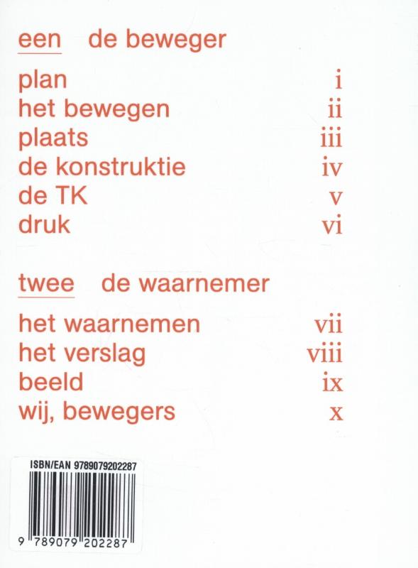 De methode achterkant