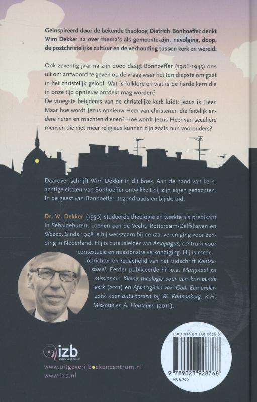 Tegendraads en bij de tijd Tegendraads en bij de tijd achterkant