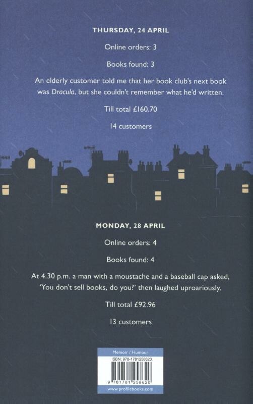 The diary of a bookseller / Shaun Bythell / 1 achterkant