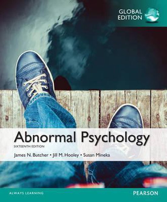 Abnormal Psychology, Global Edition