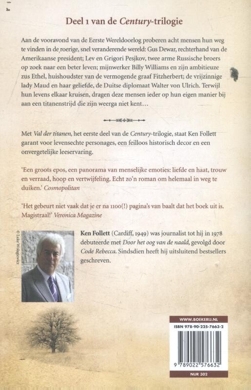 Val der titanen / Century / 1 Val der titanen / Century / 1 achterkant
