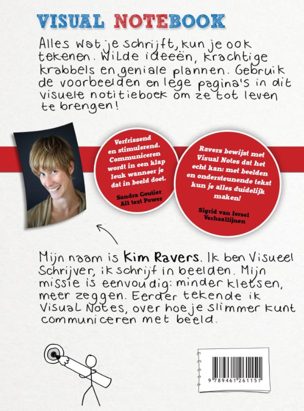 Visual notebook achterkant