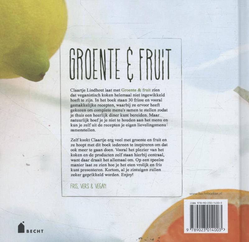 Groente & fruit achterkant