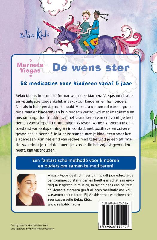 De wens ster / Relax Kids De wens ster / Relax Kids achterkant