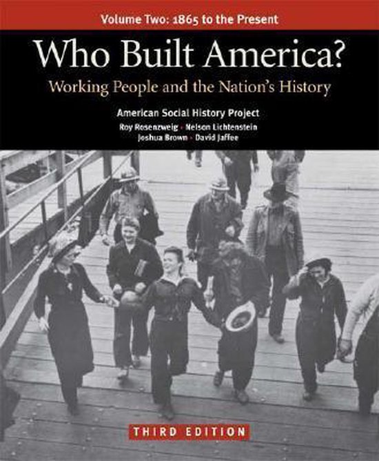 Who Built America? Volume 2