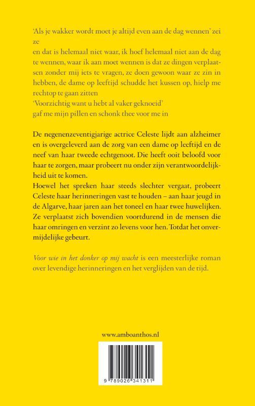 Voor wie in het donker op mij wacht achterkant