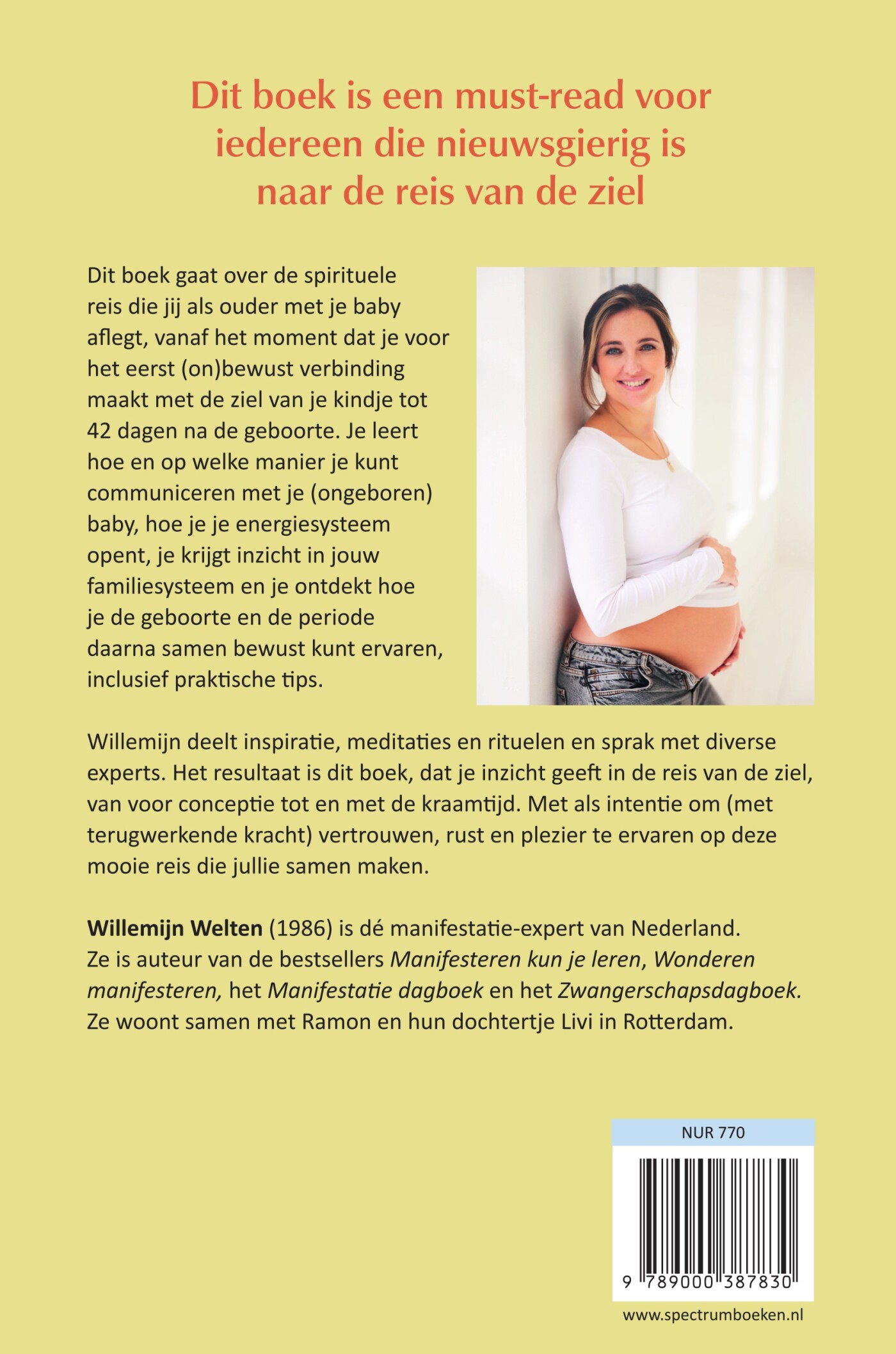 40 wonderlijke weken achterkant