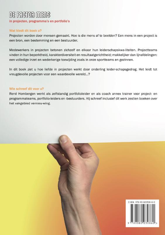 De factor mens in projecten, programma's en portfolio's achterkant