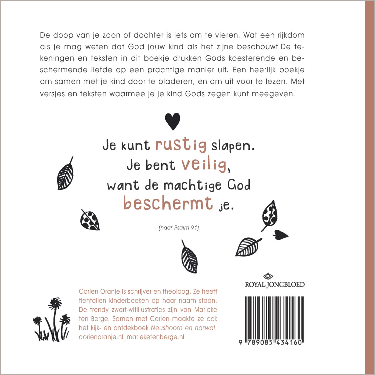 Geliefd en gedoopt achterkant