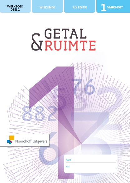 Getal & Ruimte 12e Ed Vmbo-kgt 1 Werkboek Deel (incl. Rekenkatern)