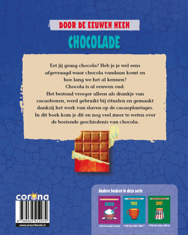 Chocolade / Door de eeuwen heen achterkant