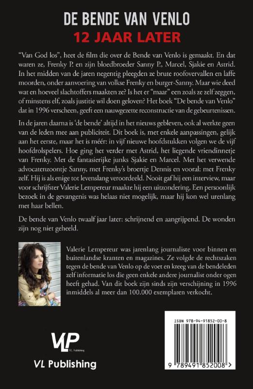 De bende van Venlo achterkant