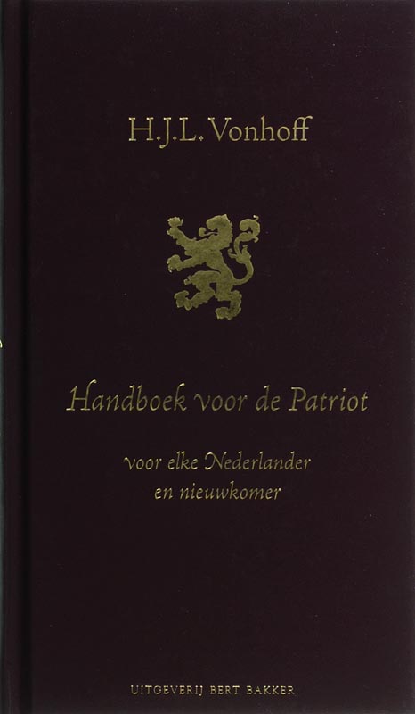 H.J.L. Vonhoff Handboek Voor De Patriot thumbnail