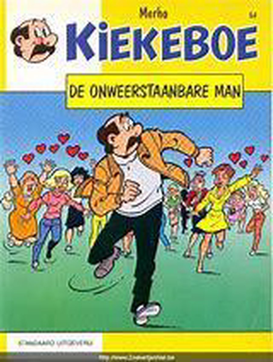 boekenbalie_9789002195587_cover De onweerstaanbare man / De Kiekeboes / 64
