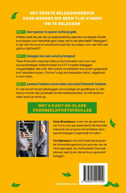 De hangmatbelegger achterkant