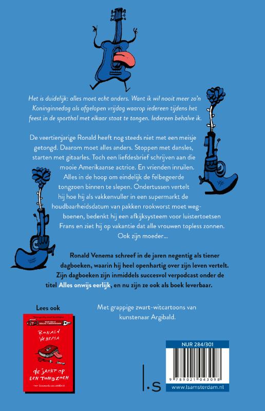 Alles moet echt anders / Mijn onwijs eerlijke puberdagboeken / 2 achterkant