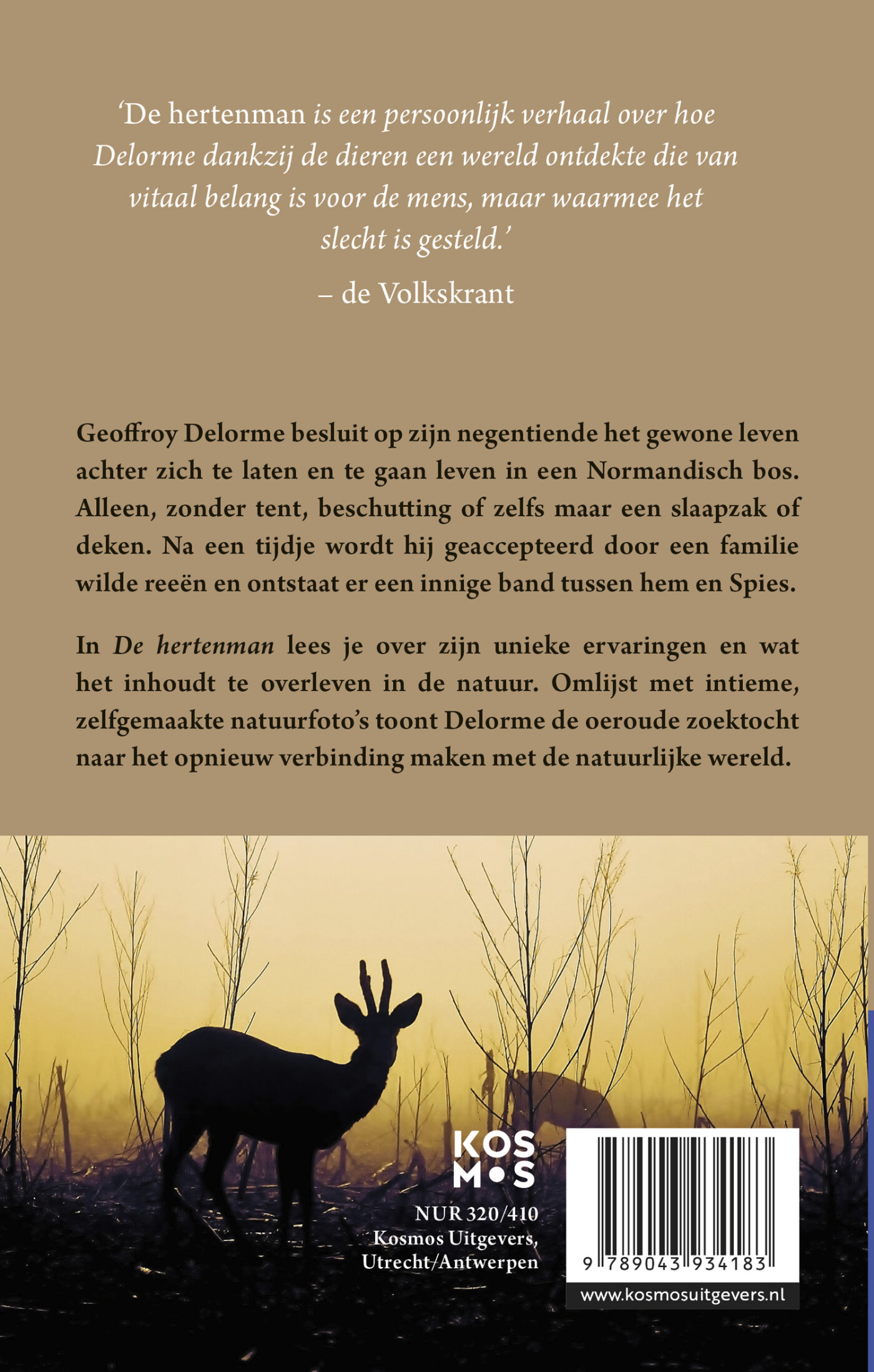 De hertenman achterkant