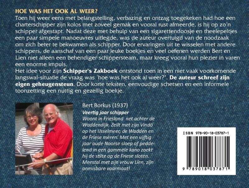 Schipper's zakboek achterkant