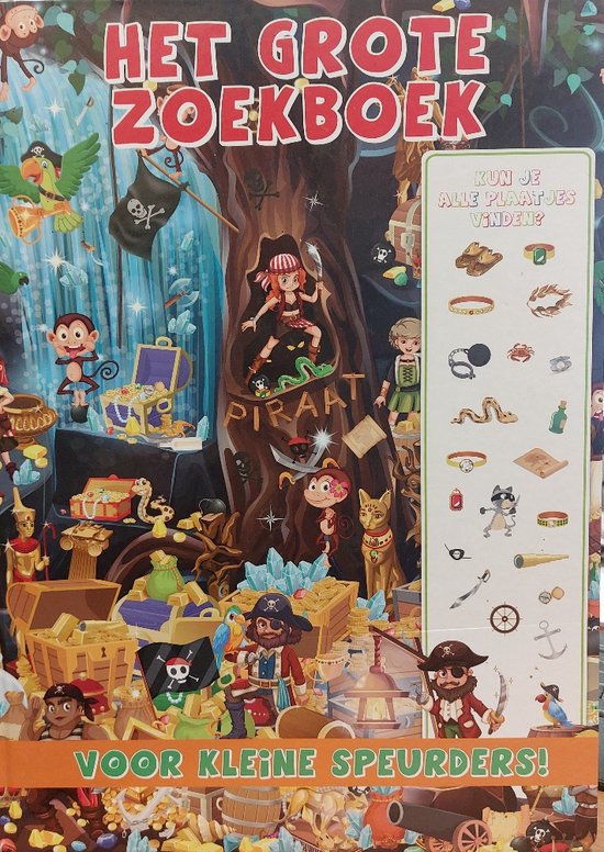 Het grote zoekboek voor kleine speurders!