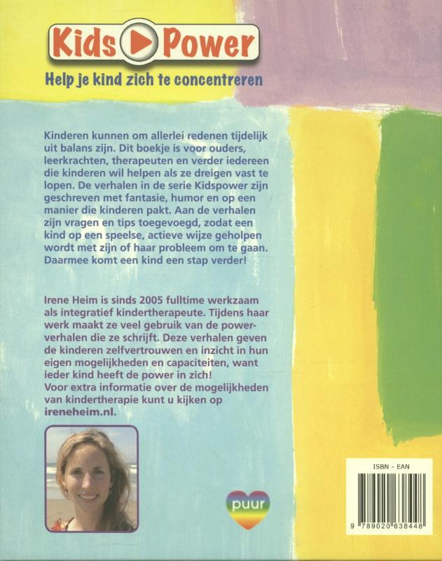 Druk in mijn hoofd / Kids Power achterkant
