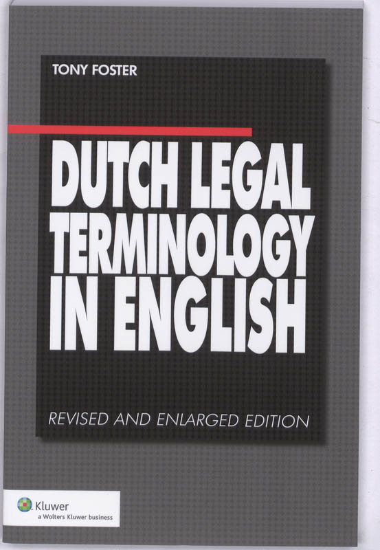boekenbalie_9789013064179_cover Dutch Legal Terminology in English