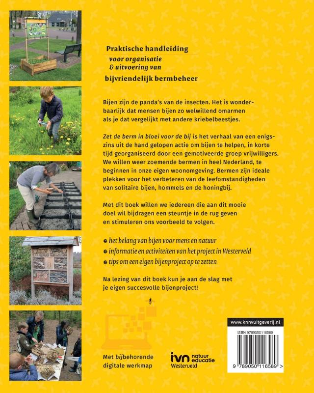 Zet de berm in bloei voor de bij! achterkant