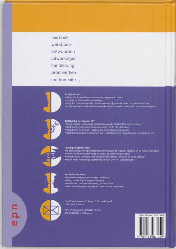 Getal en ruimte / 3 Havo 2 achterkant