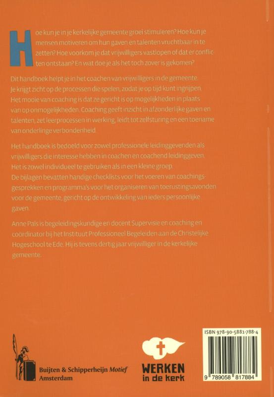 Handboek voor kerkelijke coaches / Werken in de kerk achterkant