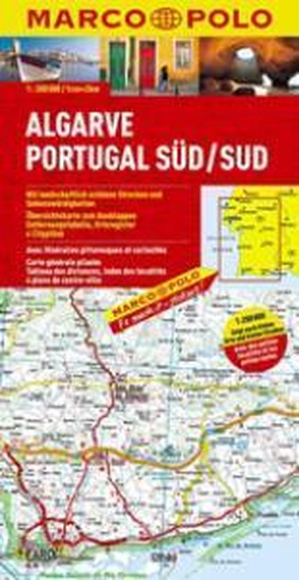 Algarve Portugal Sued (1:200.000) Marco Polo
