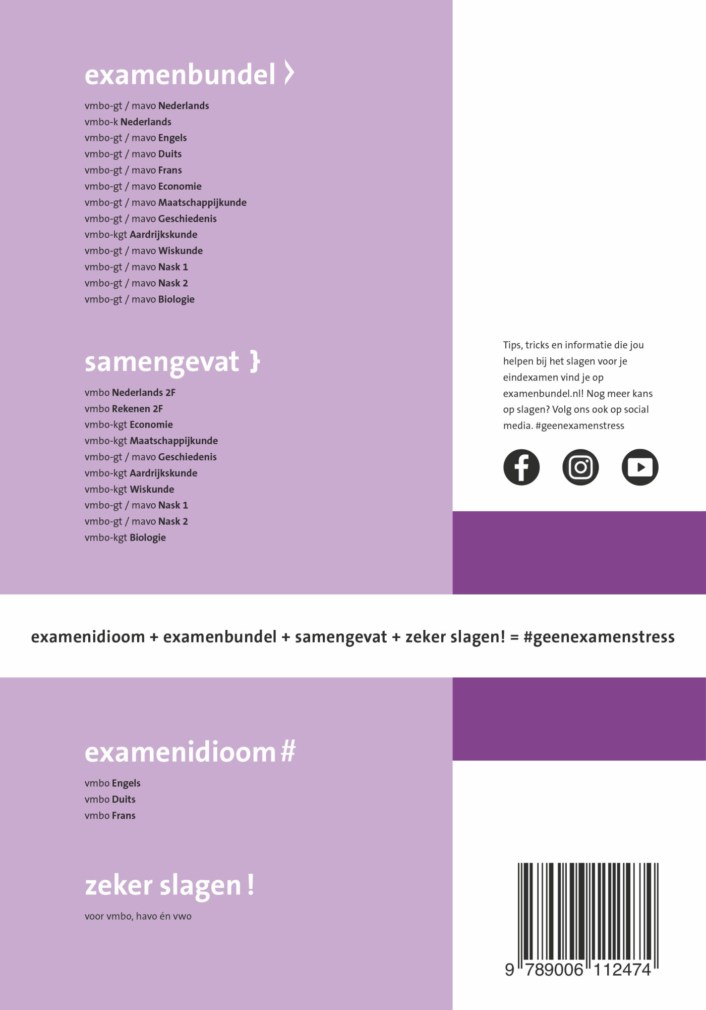 Samengevat / vmbo-kgt Economie achterkant