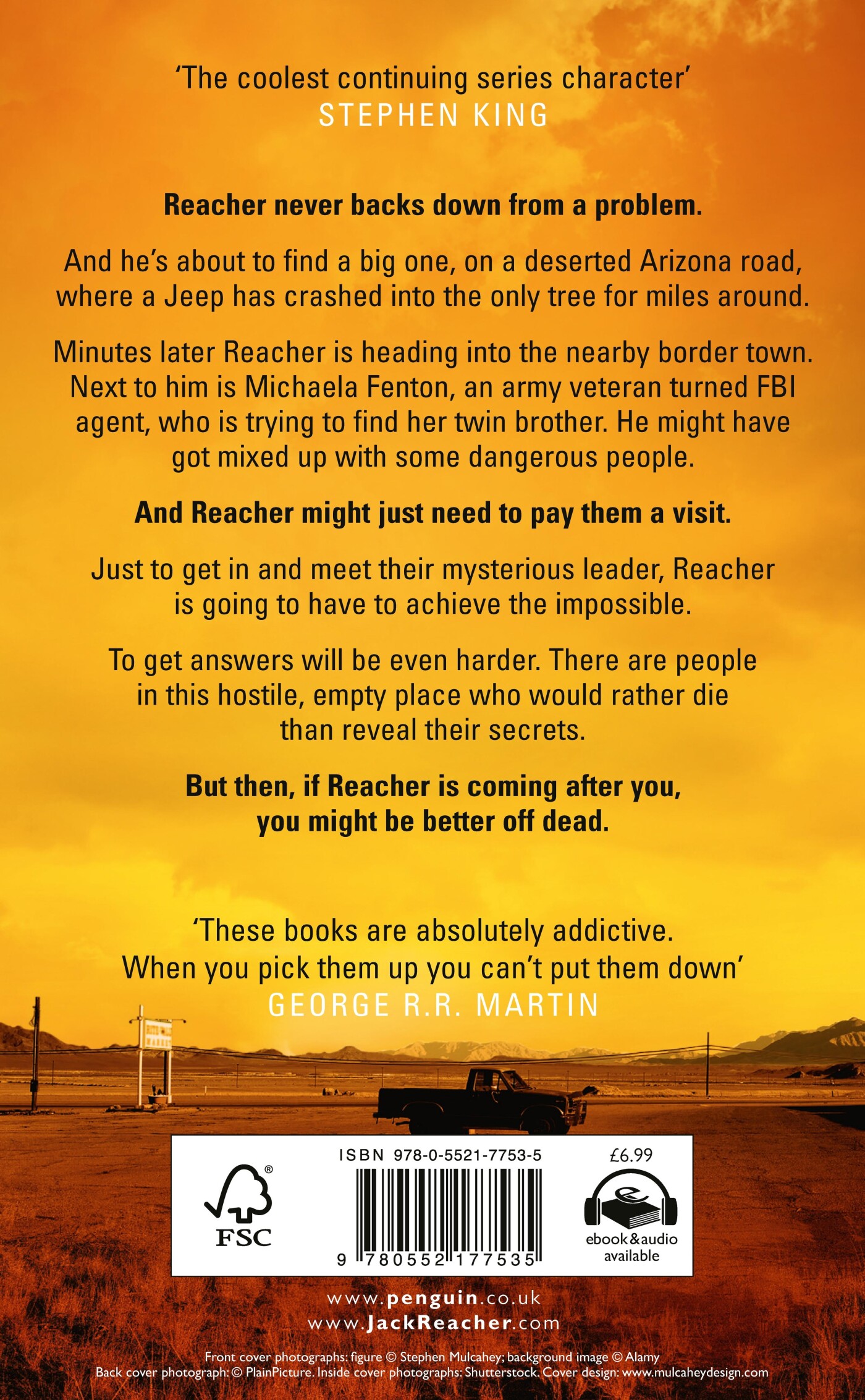 Better Off Dead / Jack Reacher (englisch) / 26 achterkant