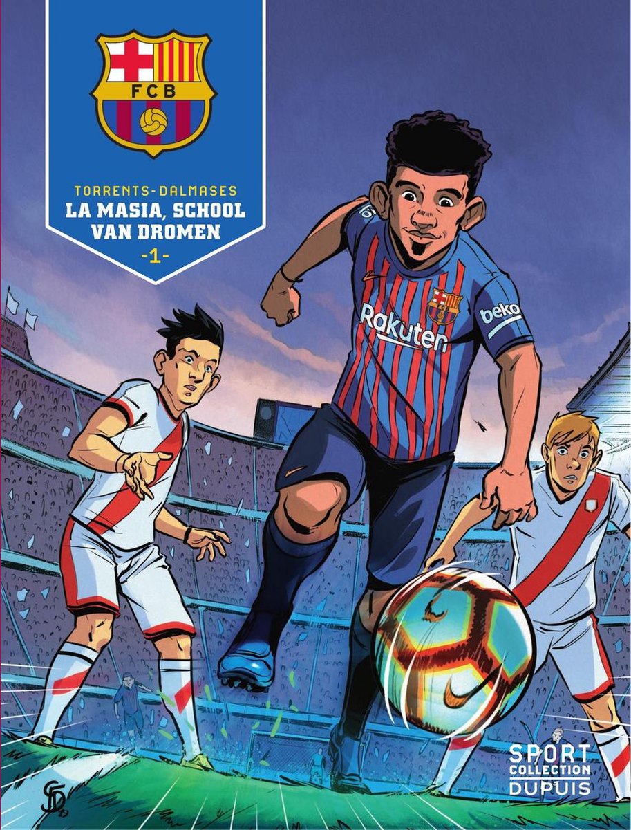 Sport collectie - barcelona 01. la masia, school van dromen