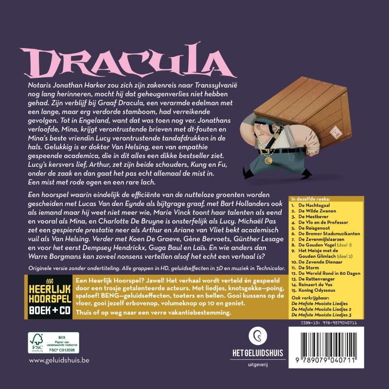 Dracula / Heerlijk Hoorspel / 16 achterkant