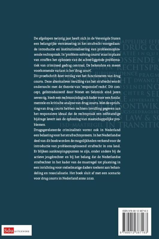 Probleemoplossend strafrecht en het ideaal van responsieve rechtspraak achterkant
